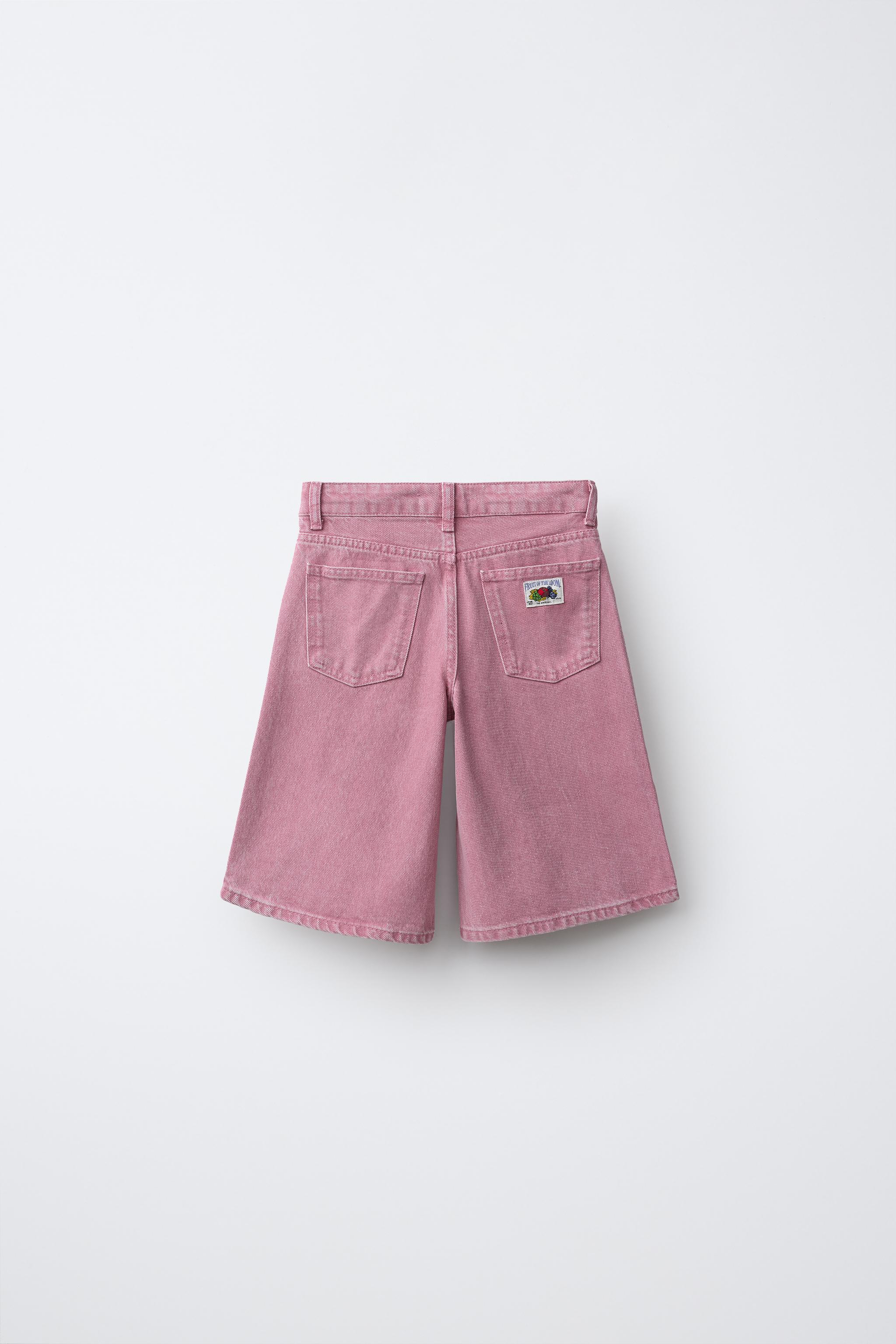 BERMUDA EN DENIM LONGUE FRUIT OF THE LOOM™